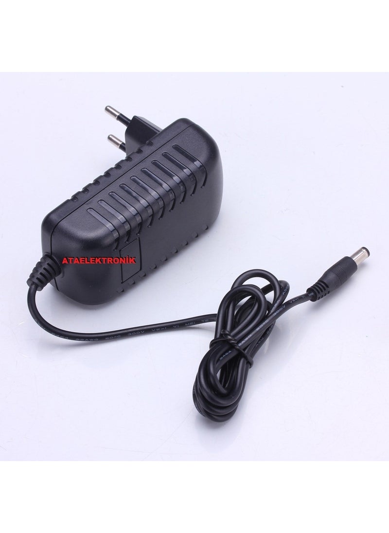 Ata Elektronik - Netmaster Modem Compatible 12 Volt 2 Ampere 24W - 12V 2AH Adapter Transformer Plastic Socket Type - Image 1