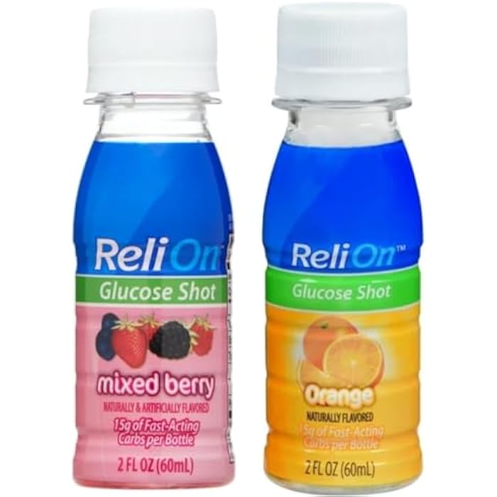 Reli On رلي أون مشروب الجلوكوز عبوة 2 برتقال وتوت مختلط - Image 1