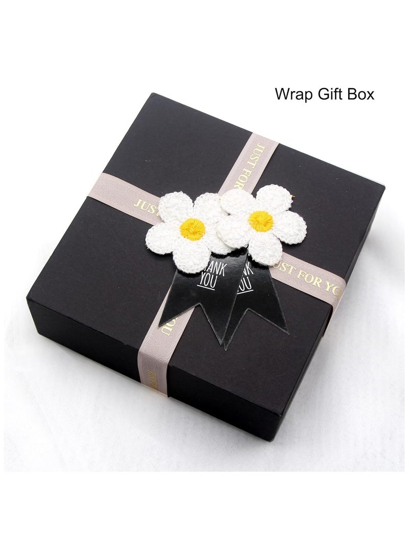 Excefore 60 قطعة من رقع الزهور المطرزة للخياطة زينة مطرزة appliques كروشيه رقع زهور لطيفة للملابس والقبعات وإكسسوارات DIY - Image 5