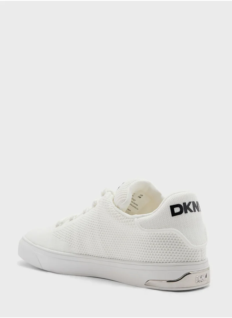 DKNY Abeni Knit Lace Up Sneakers