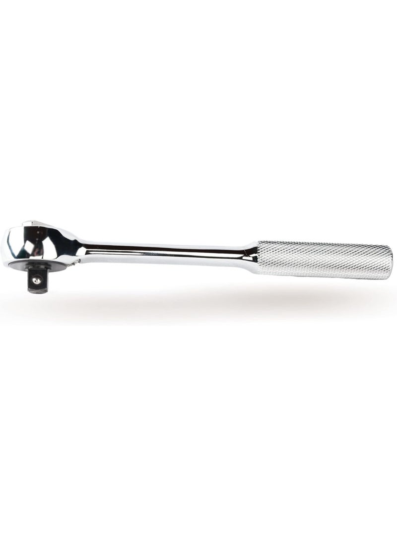 SK SK Tools USA 3/8" Drive 7.6" Long, Professional Chrome Ratchet | 45170 