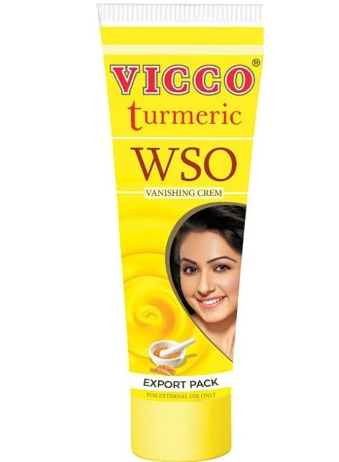 فيكو كريم تفتيح البشرة بالكركم WSO 80 جرام، أصفر - Image 1