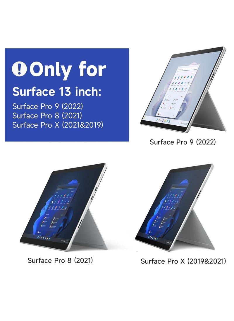 Generic - 13 Inch Magnetic Privacy Screen for Microsoft Surface Pro 10/9/8/X, Laptop Screen Privacy Shield and Anti-Glare Protector, Detachable Blue Light Filter Privacy Screen - Image 1