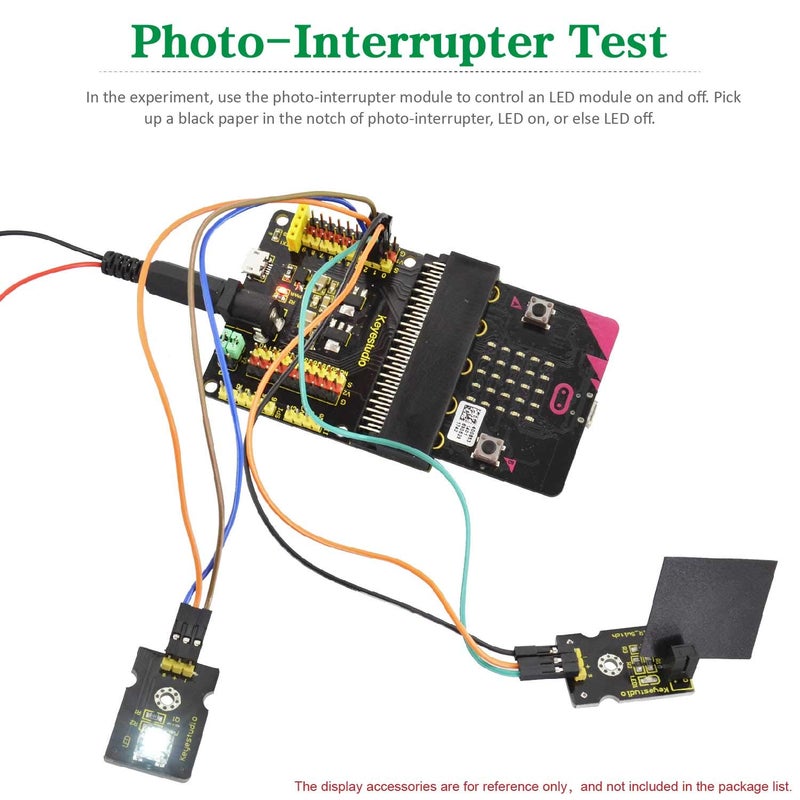 Keyestudio لوحة توصيل مستشعر KEYESTUDIO Microbit V2 I2C SPI Micro USB لـ BBC Micro:bit - Image 4