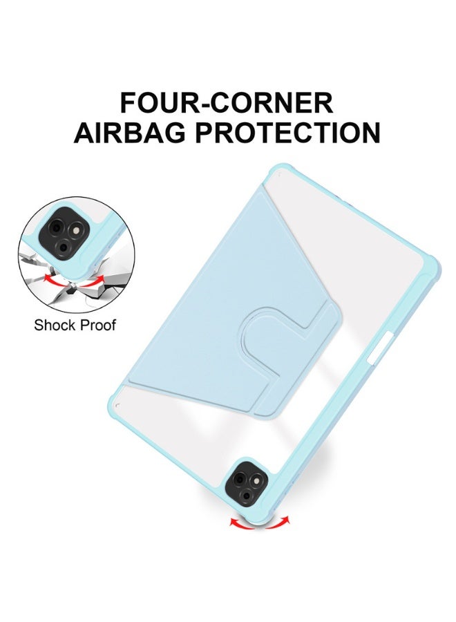 Tablet Case Compatible with Infinix X Pad11 Inch 2024, All-Inclusive Drop-Proof Soft Cover with Pen Slot Design and Airbag forInfinix X Pad - Image 4