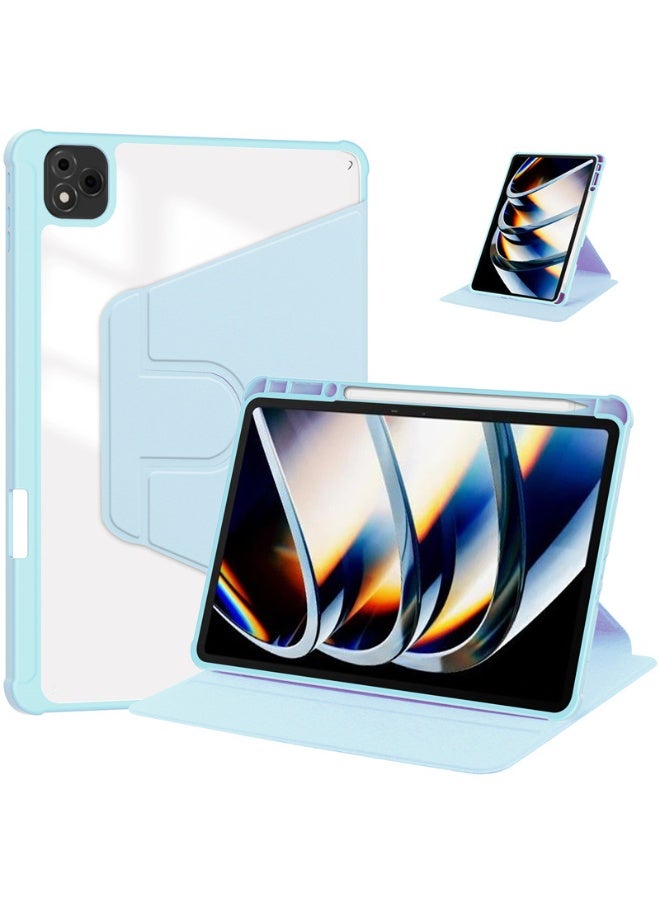 Tablet Case Compatible with Infinix X Pad11 Inch 2024, All-Inclusive Drop-Proof Soft Cover with Pen Slot Design and Airbag forInfinix X Pad - Image 1