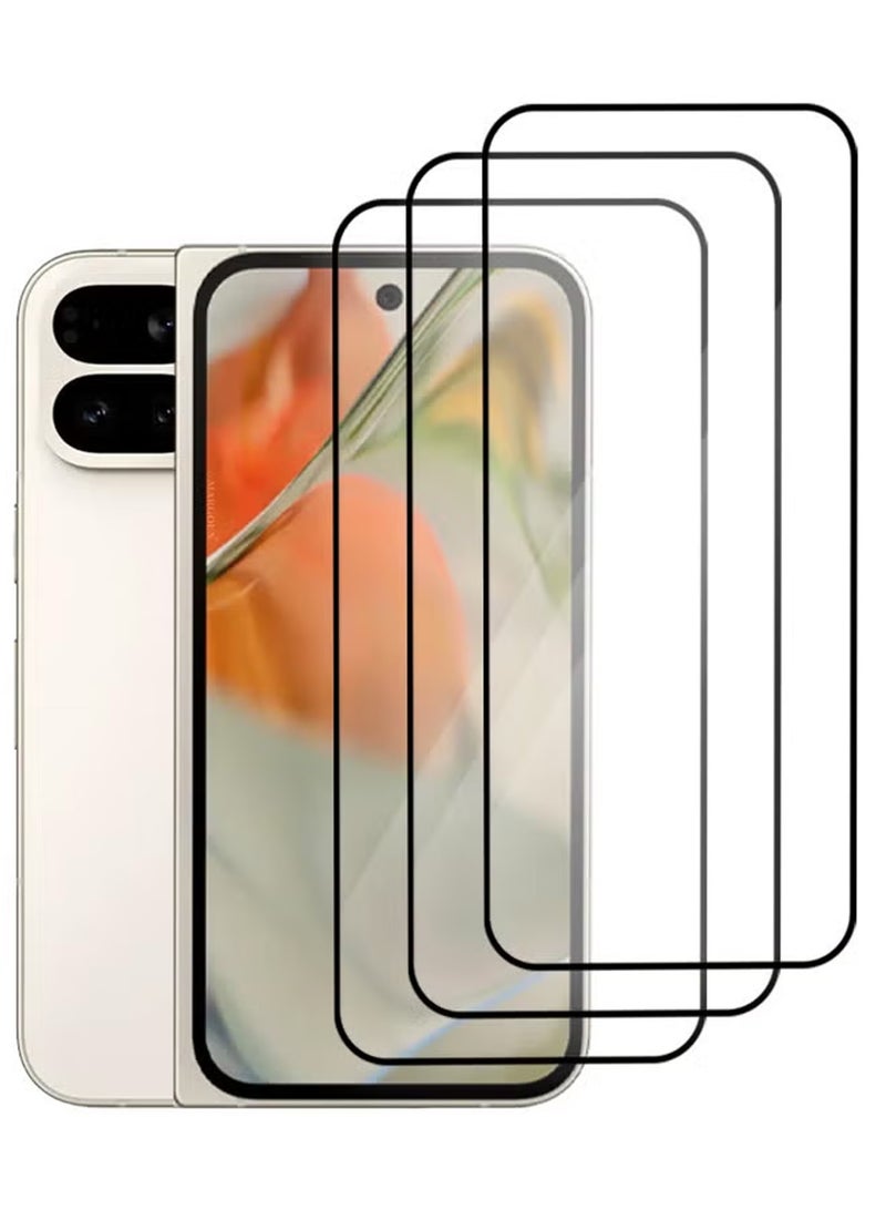 (for Google Pixel 9 Pro Fold) 3 Pack Tempered Glass Screen Protector Anti-Scratch Case Friendly HD Clear Protective Film  - Image 1