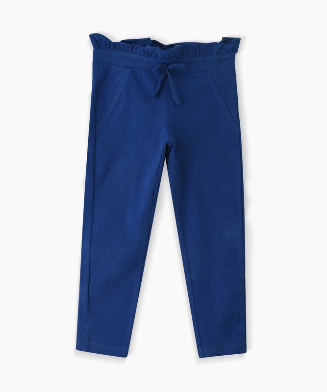 JELLIENE GIRLS COMFORTABLE AND STYLISH WITH THESE CLASSIC SOLID LEGGINGS. - Image 1