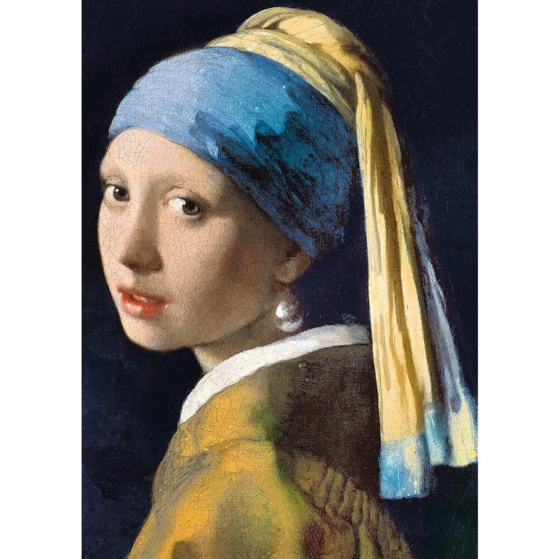Trefl Art Collection Girl with a Pearl Earring 1000 Piece Jigsaw Puzzle Red 27"x19" Print, DIY Jigsaw, Creative Fun, Classic Puzzle for Adults and Children from 14 Years Old - Image 2