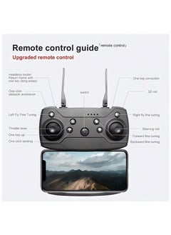 TIGER E99 Foldable Drone with 8K HD Dual Camera – Obstacle Avoidance, Altitude Hold, One-Key Takeoff & Landing, Headless Mode, Real-Time FPV Transmission | Long Battery Life, Portable Quadcopter with Carry Case – Ideal for Aerial Photography & Beginners  - Image 4