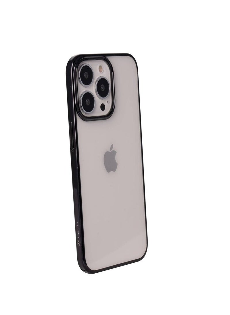 devia - Devia iPhone 13 Pro Max 2021 {6.7} Case Transparent Drop and Scratch Resistant The protective case is specially designed to withstand drops from a height of up to 1.2 meters in black - Image 1
