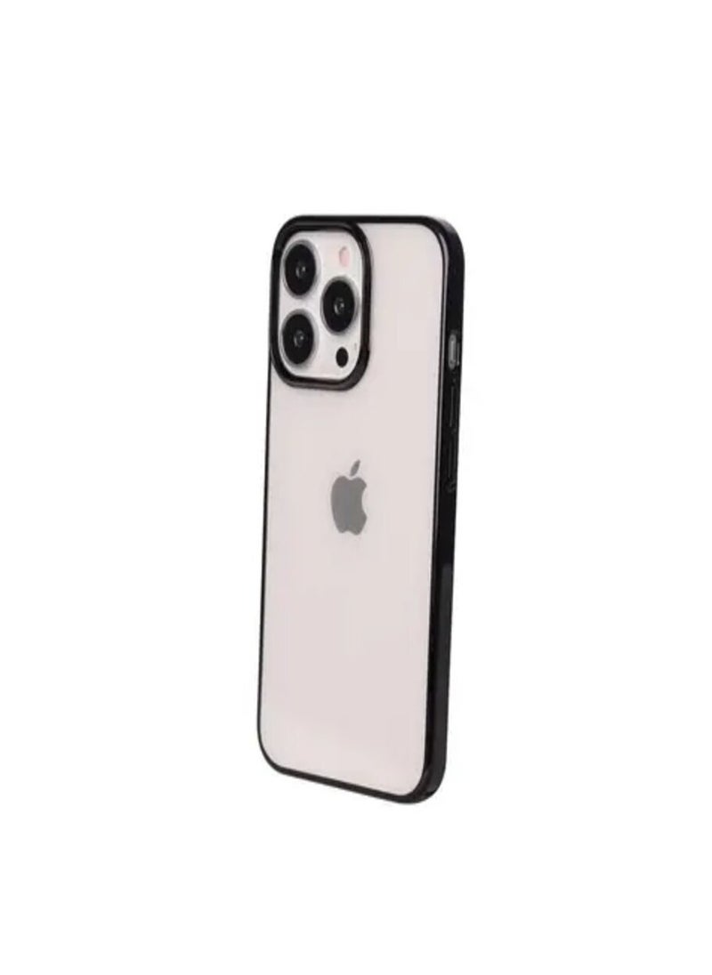devia - Devia iPhone 13 Pro Max 2021 {6.7} Case Transparent Drop and Scratch Resistant The protective case is specially designed to withstand drops from a height of up to 1.2 meters in black - Image 1