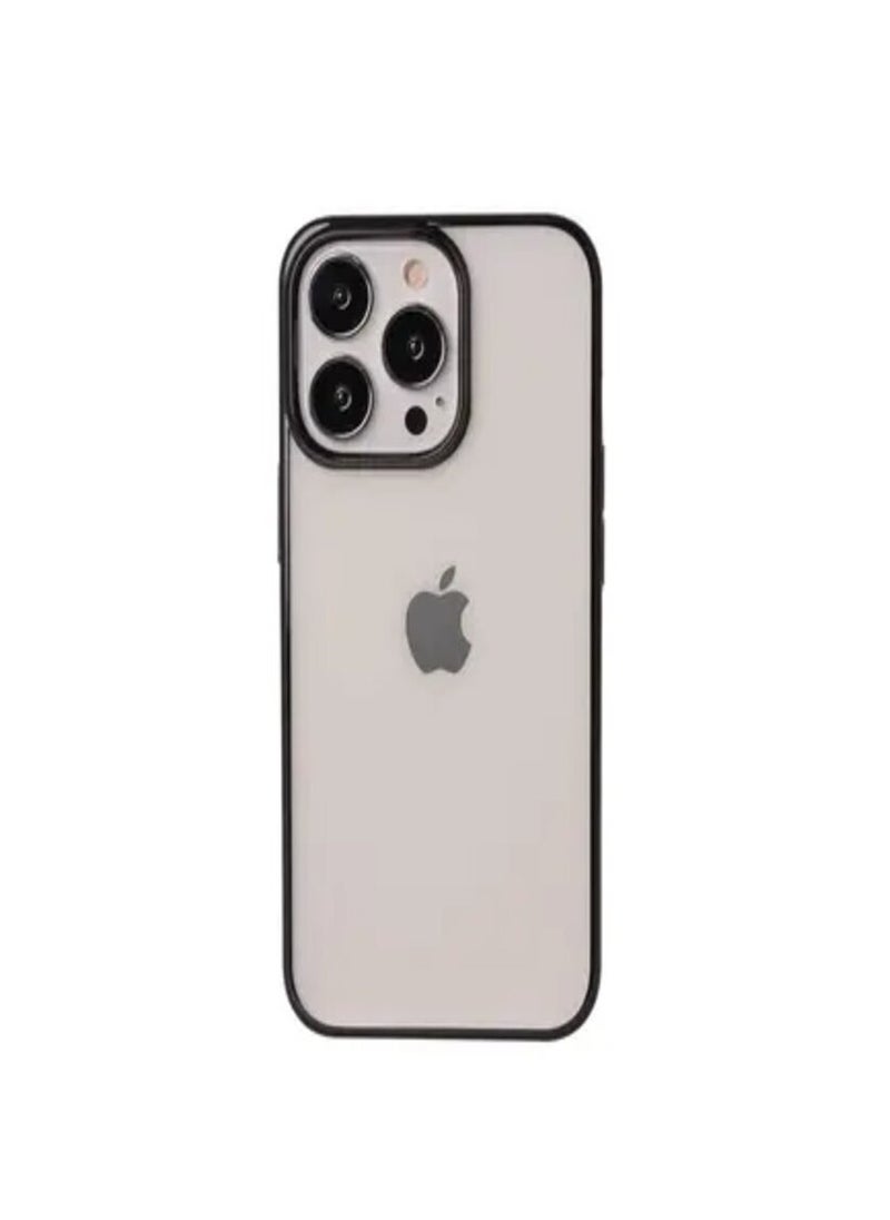 devia - Devia iPhone 13 Pro Max 2021 {6.7} Case Transparent Drop and Scratch Resistant The protective case is specially designed to withstand drops from a height of up to 1.2 meters in black - Image 1