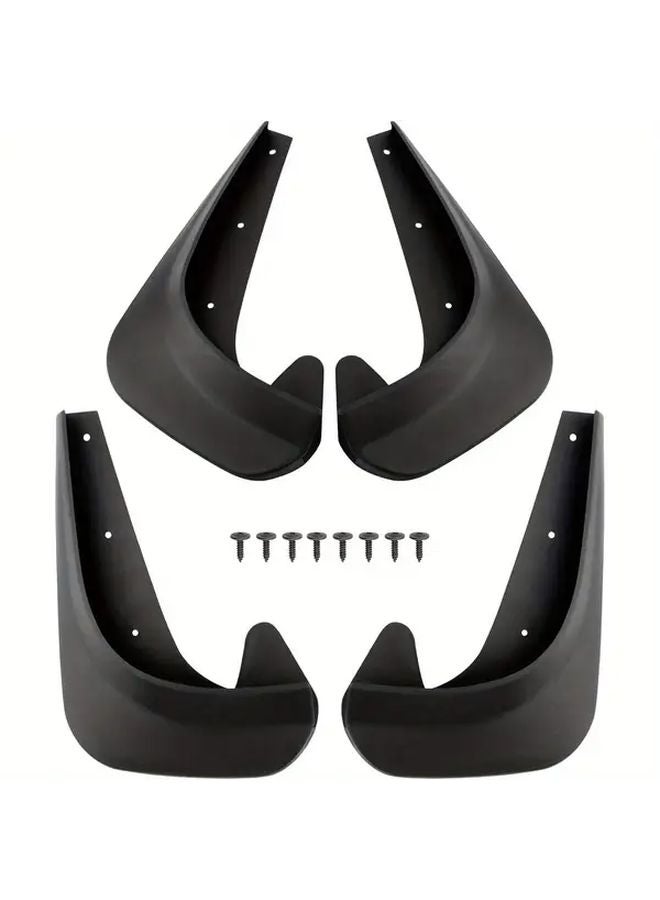4pcs Front Rear Mudguard Splash Guards Vehicle Accessory Sleek Streamlined Durable - Image 2