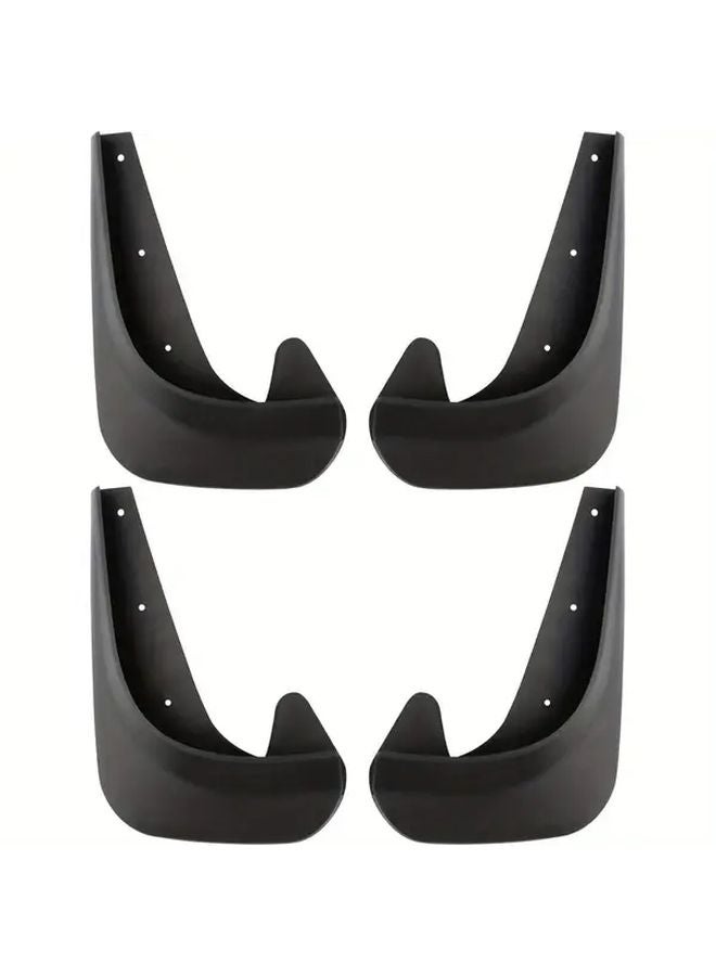 4pcs Front Rear Mudguard Splash Guards Vehicle Accessory Sleek Streamlined Durable - Image 1