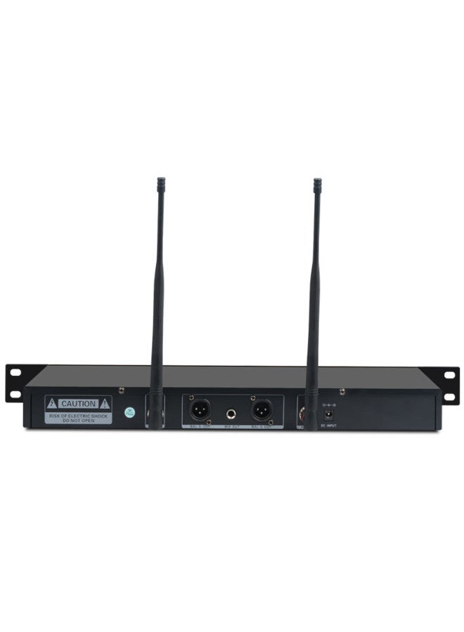 Shile Wireless Microphone U Segment One Drag Two Conference Gooseneck Microphone Ktv Professional Stage High Fidelity Desktop Microphone 28 With 1 Handheld And 1 Gooseneck - Image 2