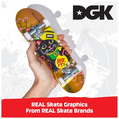 TECH DECK, DGK Handboard; Authentic Mini Skateboards, Kids Toys for Boys & Girls, Ages 6 and up (Hands Use Only) - Image 3
