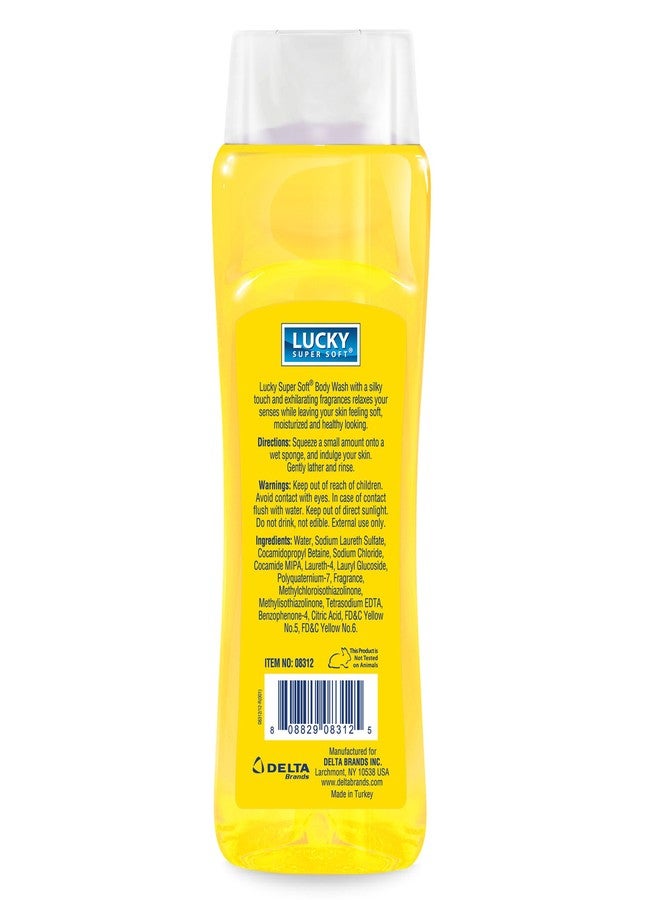 Lucky Super Soft Body Wash, Mango & Papaya, 15 Ounce - Image 2