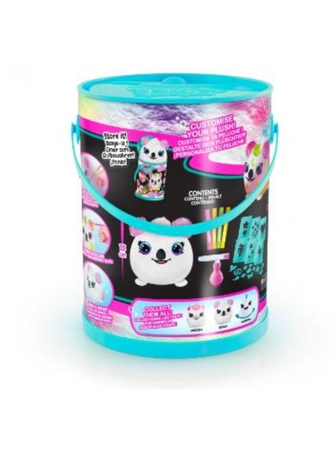 Canal Toys Airbrush Plush Neon Squish Pals Paint Can, 1Piece Only, Style May Vary - Image 5