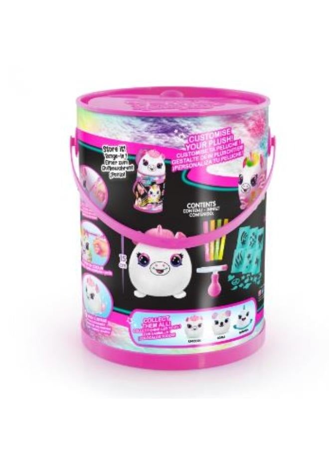Canal Toys Airbrush Plush Neon Squish Pals Paint Can, 1Piece Only, Style May Vary - Image 3