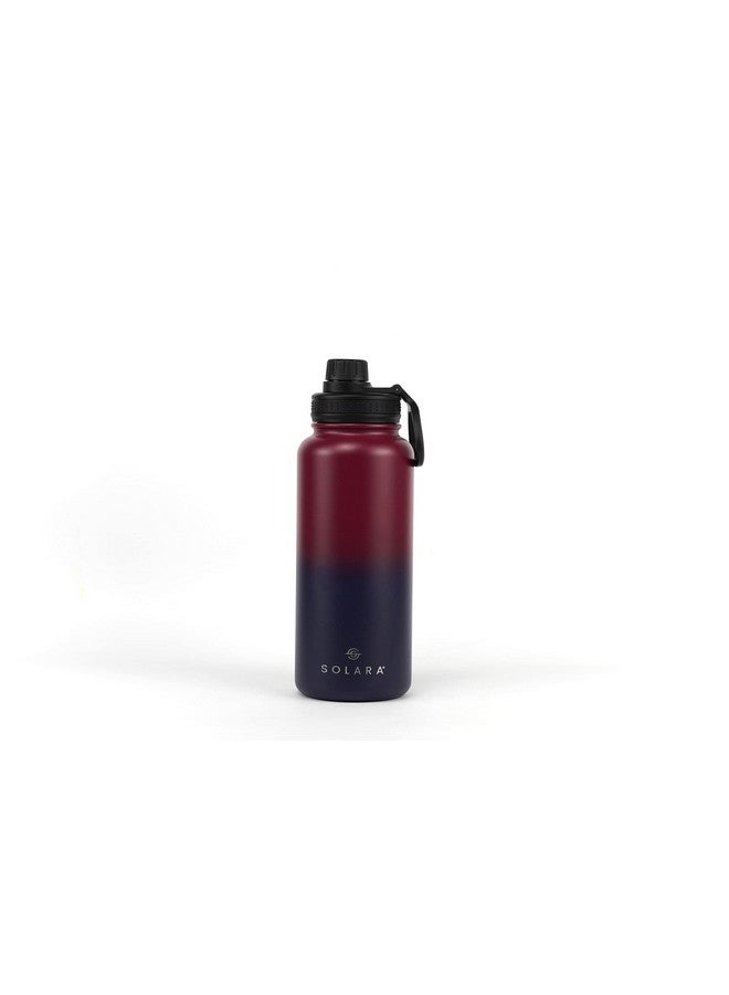 SOLARA Vacuum Insulated Water Bottle 1 Litre | Hot Water Bottle | Hot and Cold Thermosteel Bottle for Travel, Home, Office, School | Hot and Cold Sipper Bottle | Dark Intentions | 1L - Image 4