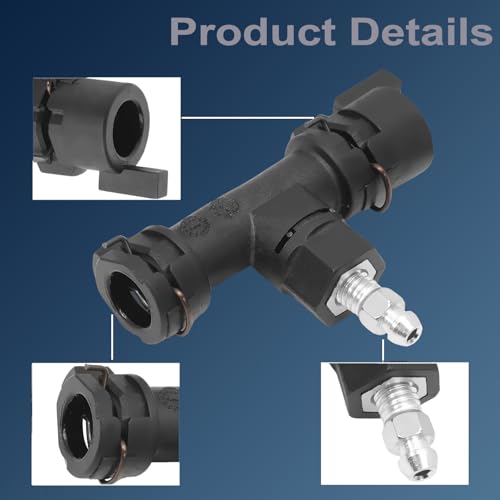 HOMEWITHU Automotive Clutch Bleeder Assembly Slave Cylinder Oil Pipe Connector for VW for Audi Replace 1J0721468E 1J0721468C ES3470935 - Image 3