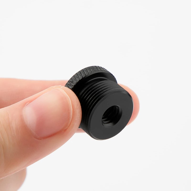 SAVITA 2pcs Mic Stand Adapter 1/4 Female to 5/8 Male Screw Thread Adapter Tripod Screw Adapter For Camera Monitor Microphone Stand - Image 4