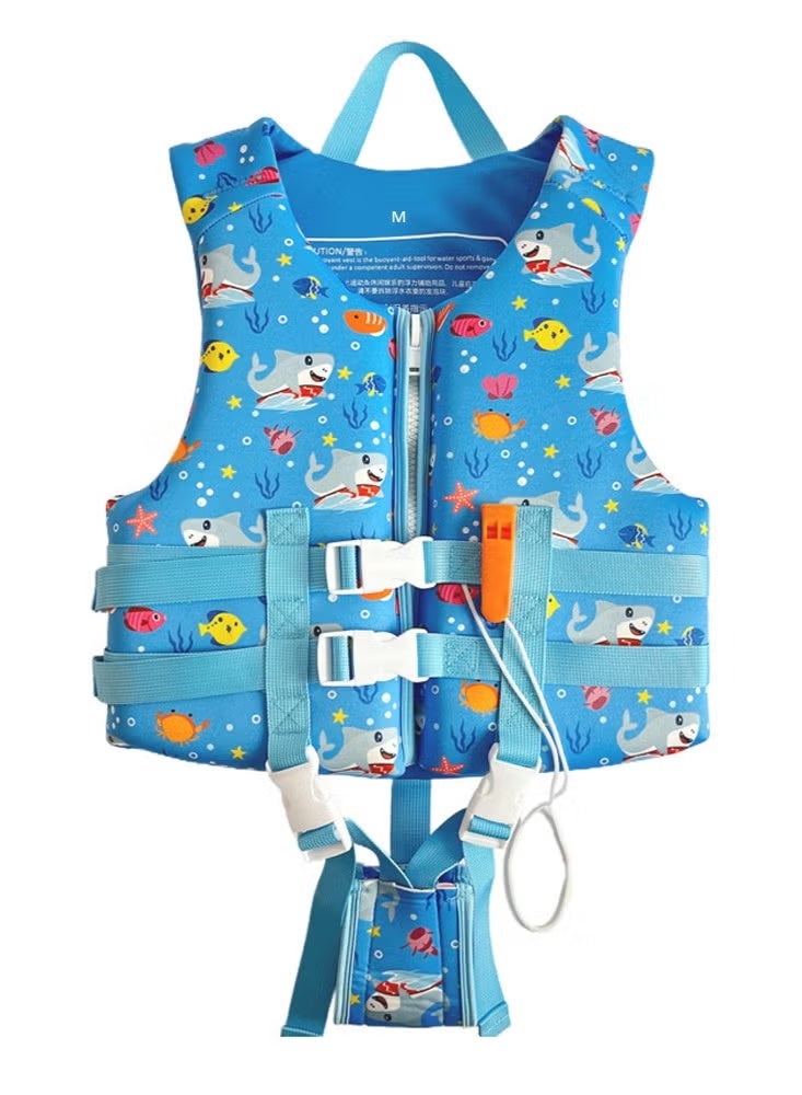 Toddler Swim Vest for Kids 24-50lbs,  24-30-50 Pounds Toddler Floaties for Girls Boys Ages 1-5 with Detachable Arm Floaties Adjustable Crotch Strap - Image 1