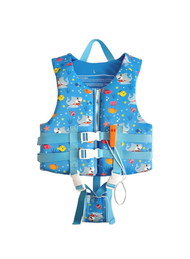Toddler Swim Vest for Kids 24-50lbs,  24-30-50 Pounds Toddler Floaties for Girls Boys Ages 1-5 with Detachable Arm Floaties Adjustable Crotch Strap - Image 4