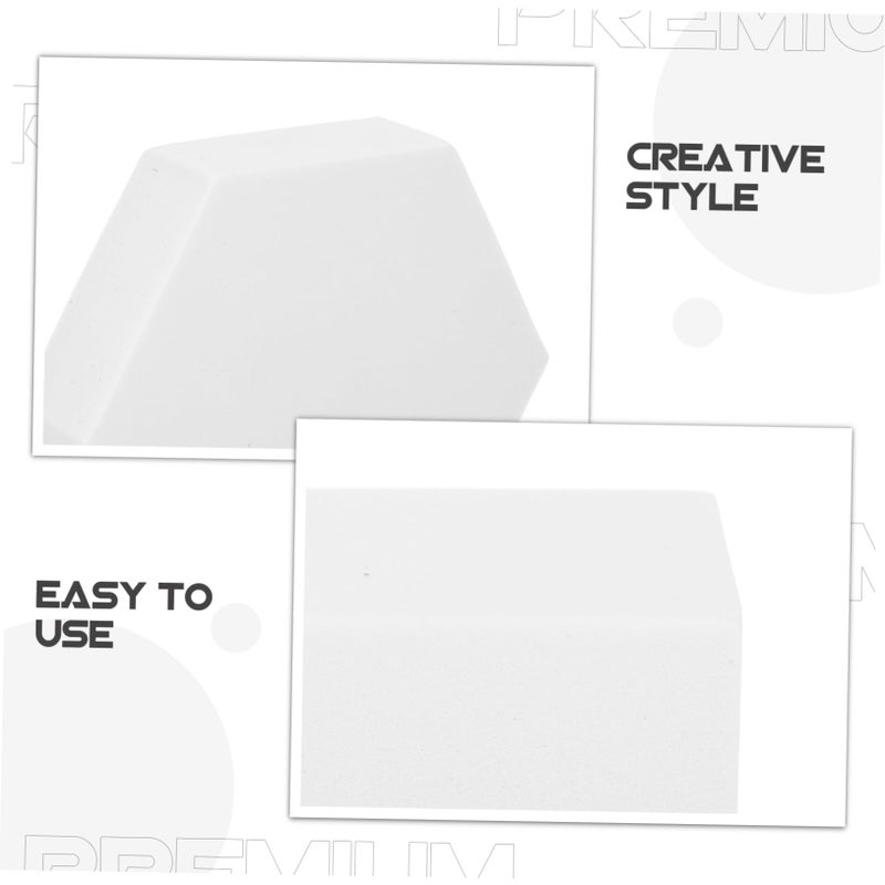 White Geometry Cube Set Of 8 Photography Props For Jewelry And Photo Booth - Image 4