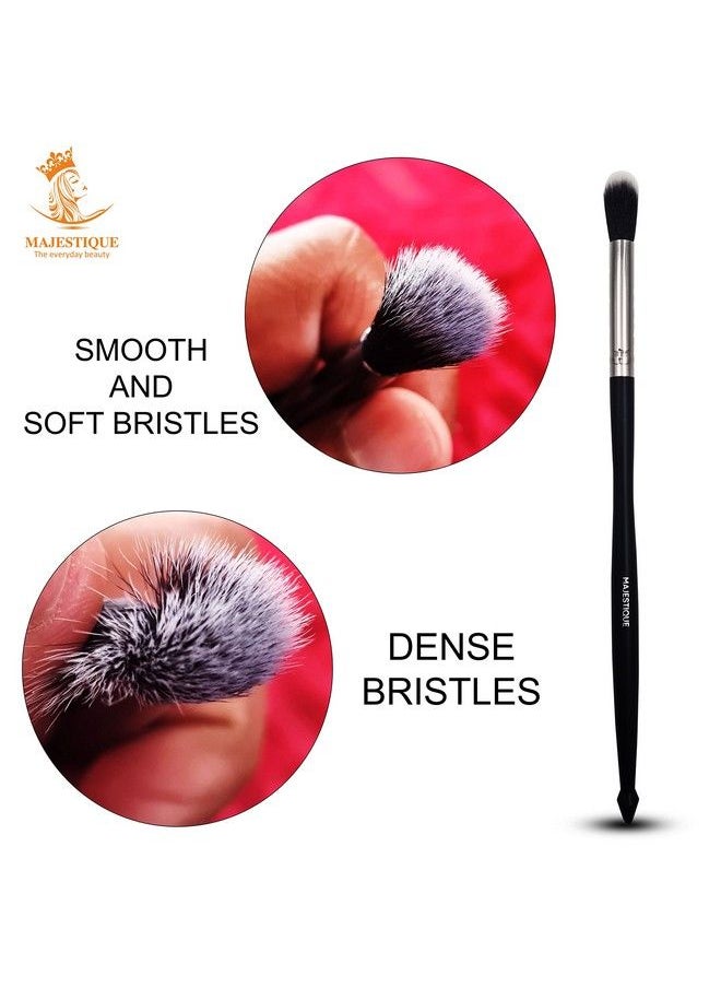 MAJESTIQUE Blending Eyeshadow Makeup Brush By Majestique Professional Eye Shadow Blender Make Up Brush Soft Firm Natural Hair Bristles For Precision Blending Buffing Harsh Lines Fc33  - Image 4