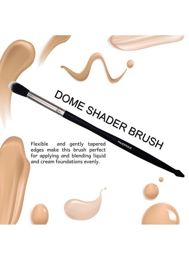 MAJESTIQUE Blending Eyeshadow Makeup Brush By Majestique Professional Eye Shadow Blender Make Up Brush Soft Firm Natural Hair Bristles For Precision Blending Buffing Harsh Lines Fc33  - Image 3
