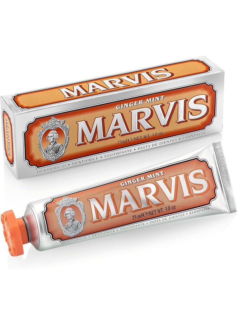 مارفيس معجون اسنان مارفيس زنجبيل نعناع 75 مل - Image 1
