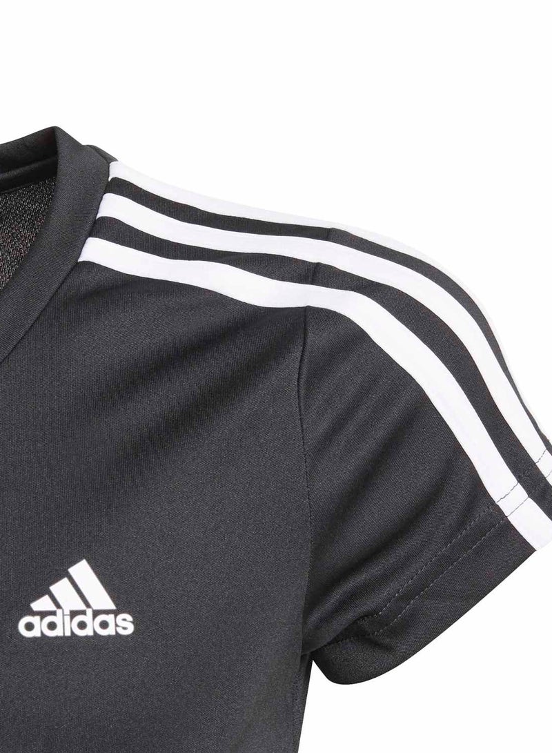Adidas Girls Designed To Move 3-Stripes T-Shirt - Image 4