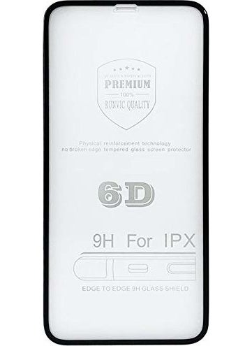 Apple iPhone X 6D Tempered Glass Full Screen Protector - Black - pzsku/Z0CD3E357B909C38D40CEZ/45/_/1740594072/c8fe2be4-0e21-4f52-b8a7-f7c41037bde0