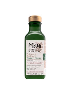 MAUI MOISTURE Maui Moisture Thicken & Restore + Bamboo Fibers Strengthening Shampoo to Soften Transitioning or Natural Hair & Renew Brittle Hair, Vegan, Silicone & Paraben-Free, 13 fl oz  - Image 1