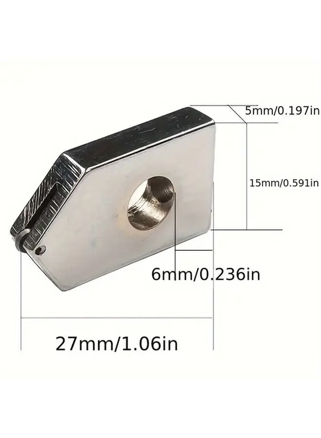 قطعتان بديلتان من الفضة لرؤوس القطع لقاطع زجاجات النبيذ الزجاجية - Image 3