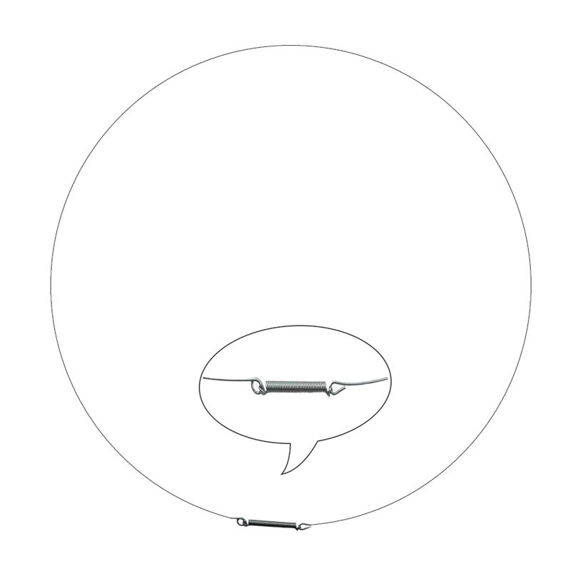 DC9704973B مشبك زنبرك غطاء باب الغسالة بديل لجهاز غسيل سامسونج 2025747 مشبك زنبرك خارجي يمنع تسرب المياه