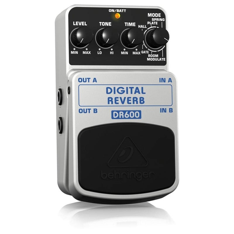 Behringer DR600 DIGITAL REVERB Digital Stereo Reverb Effects Pedal - Image 3