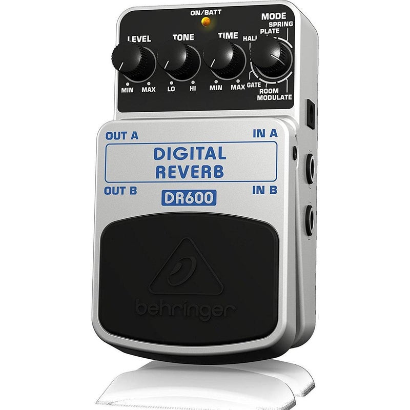 Behringer DR600 DIGITAL REVERB Digital Stereo Reverb Effects Pedal - Image 2
