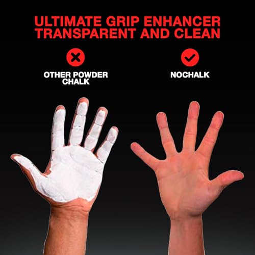 POWER BEAST NOCHALK, Liquid Chalk Replacement, Non Sticky Grip Enhancer, Dry Hands, Transparent, Anti-Slip Solution, Dry Grip for Tennis, Golf, Pole Dancing, Gaming, and All Sports, 0.35 Oz. - Image 3