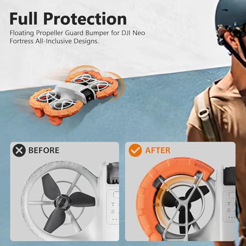 BTG Floating Propeller Guard Bumper for DJI Neo Accessories Anti-Collision Prop Bumper Protective Cover Ring Impact Protectors - Image 3