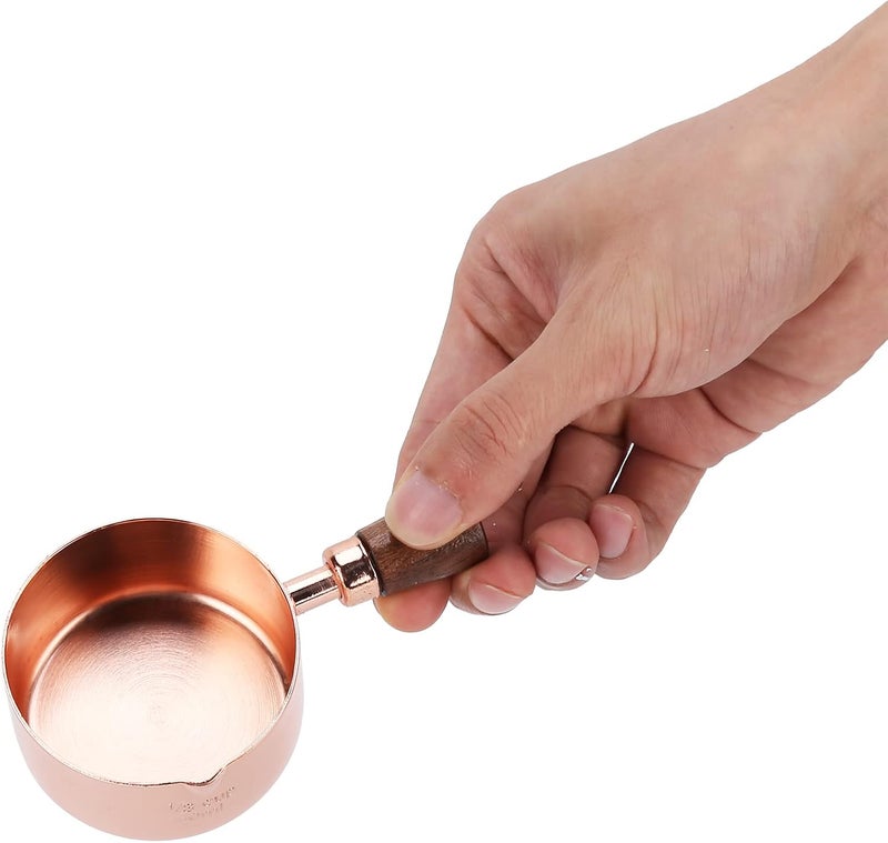 Spec upgraded improved quality Rose Gold Stainless Steel Sauce Pan Wooden Handle for Cooking Kitchen Ware (1/3cup) Multiple design variants Global upgraded practical design Multi-use upgraded craftsmanship Intra-city fast distribution Natural material Dense area priority deliver Dust proof Fade proof Cost saving design picks Flexible trendy construction Scratch resistant Upgraded general grade quality Suburban residential ship Multiple options Moisture wear upgraded quality Integrated warehouse solution Practical build Main road full logistics cover All space matching look Flexible usage build Long lasting universal build Multi item matching Wide range usage design Quick available purchase options - Image 4