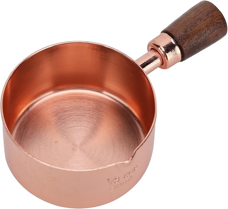 Spec upgraded improved quality Rose Gold Stainless Steel Sauce Pan Wooden Handle for Cooking Kitchen Ware (1/3cup) Multiple design variants Global upgraded practical design Multi-use upgraded craftsmanship Intra-city fast distribution Natural material Dense area priority deliver Dust proof Fade proof Cost saving design picks Flexible trendy construction Scratch resistant Upgraded general grade quality Suburban residential ship Multiple options Moisture wear upgraded quality Integrated warehouse solution Practical build Main road full logistics cover All space matching look Flexible usage build Long lasting universal build Multi item matching Wide range usage design Quick available purchase options - Image 1