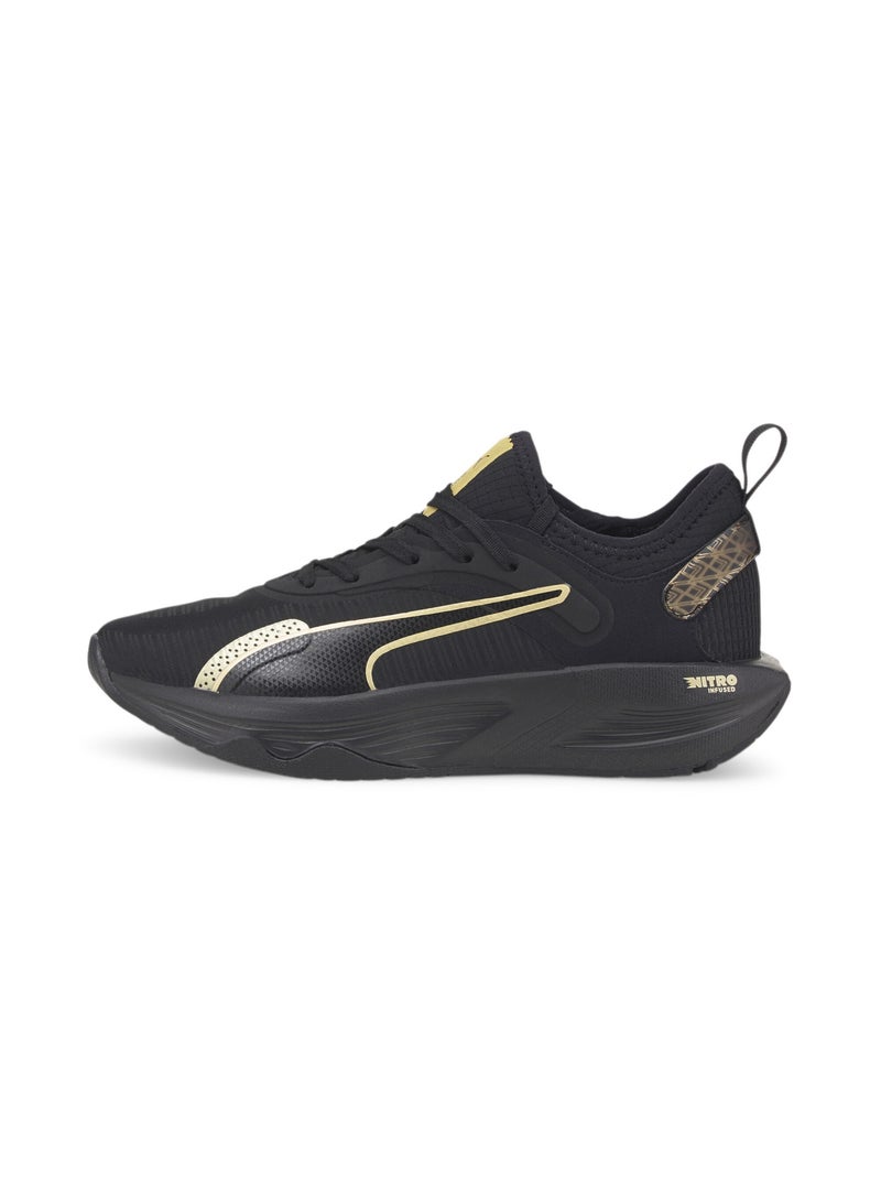 PUMA PWR XX NITRO™ Deco Glam Womens Black Training Shoes  - Image 1