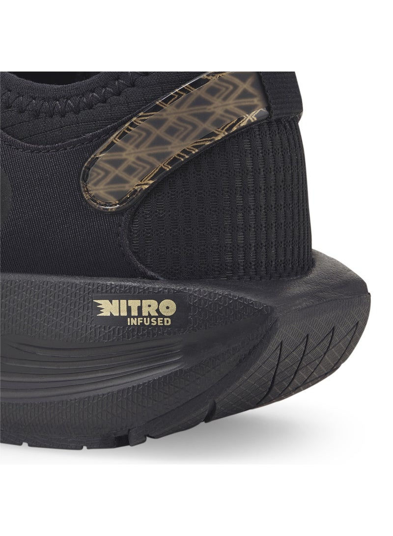 PUMA PWR XX NITRO™ Deco Glam Womens Black Training Shoes  - Image 3