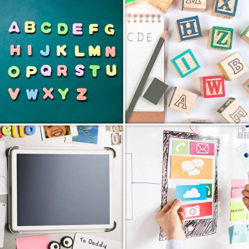 True-Ally A4 Inkjet Printable Magnetic Sticker Photo Kit Includes 2 Magnetic Sheets + 10 Vinyl Glossy Inkjet Printable Sheets for DIY Customized Fridge Magnetic Photo Sticker Making - Image 5