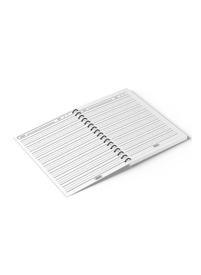 LOWHA Spiral 60 Sheets School English Notebook Multicolour - Image 2
