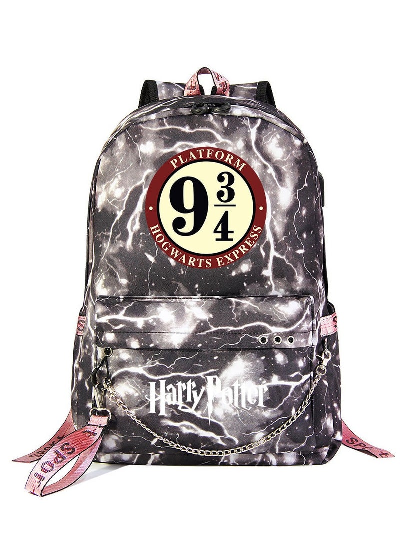 Harry Potter Cartoon Printed Backpack