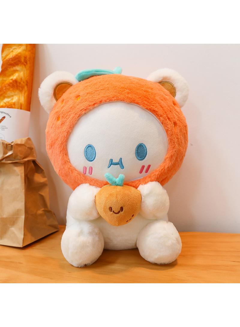 general 1 Pcs Sanrio Plush Toys Cute Stuffed Cinnamoroll Doll Soft Anime Cartoon Plushie Home Decor Best Gift For Kids Girls（Orange） - Image 1